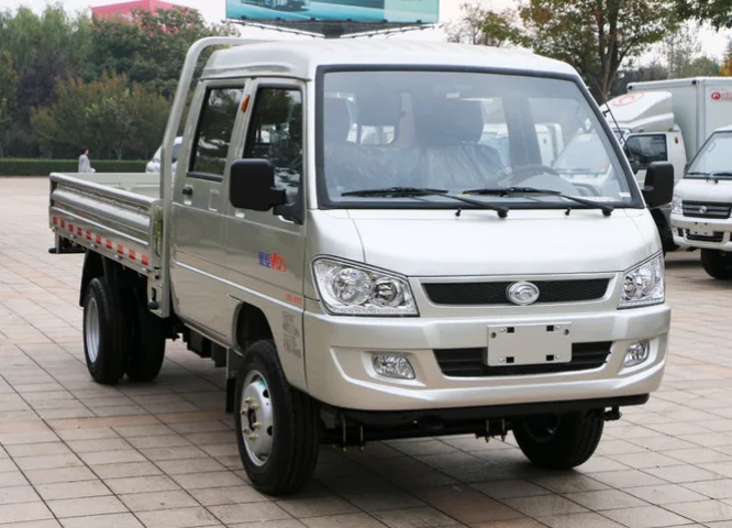 2020 new light truck foton mini truck double cab gasoline truck