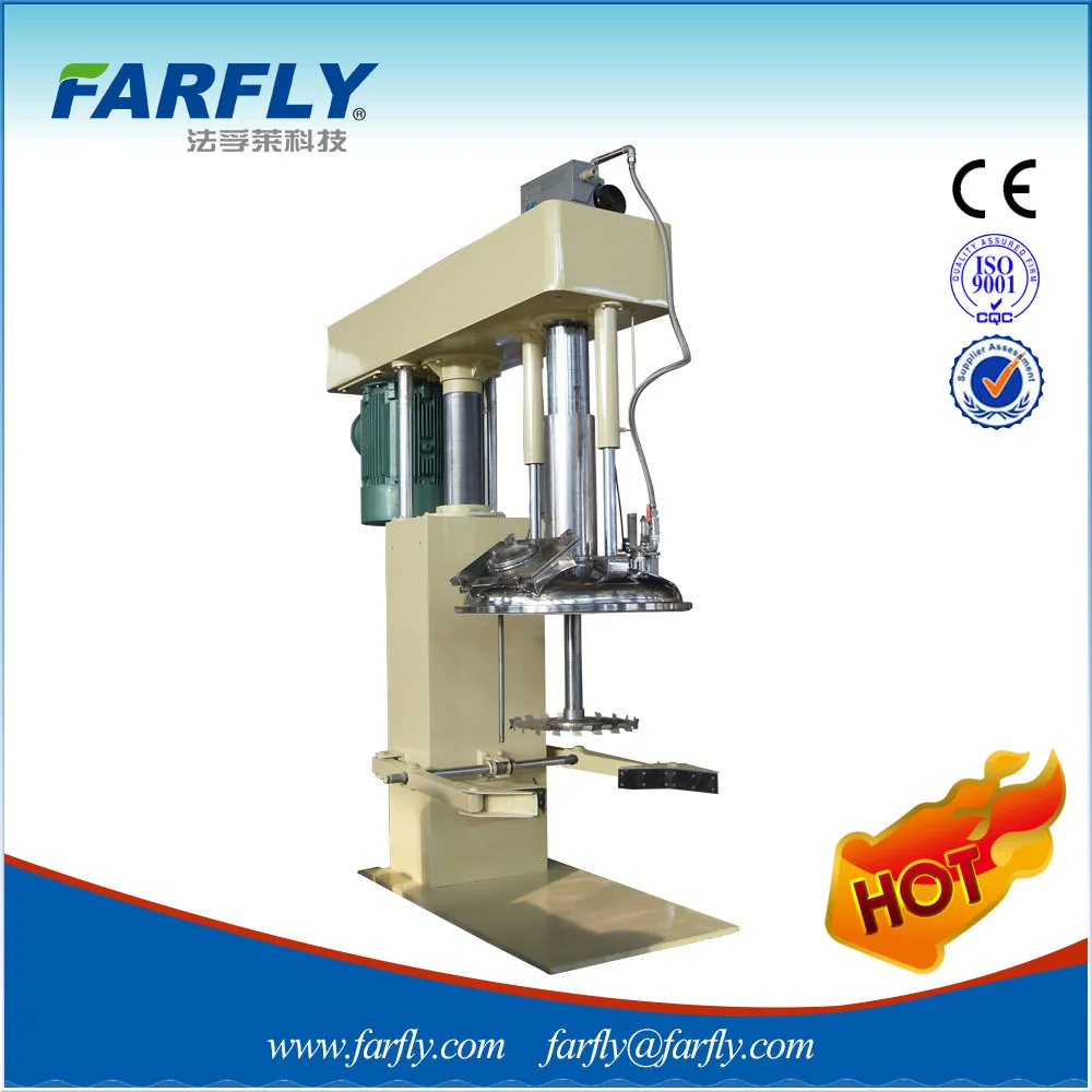 Покрытие краска ВЗРЫВОЗАЩИТЫ FDZ вакуум разгоняют машину смешивания красок машина с баком зажим