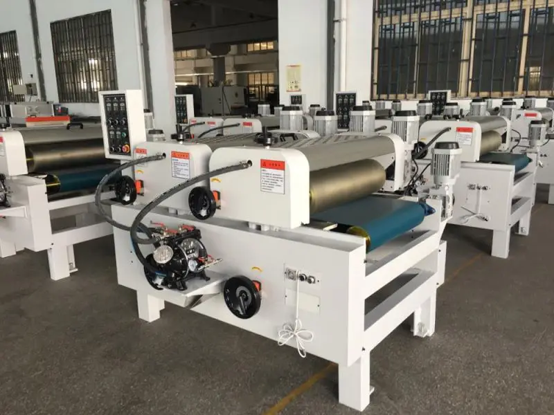 Lacquer Coating Machine For Wooden Furniture And Mdf Boards