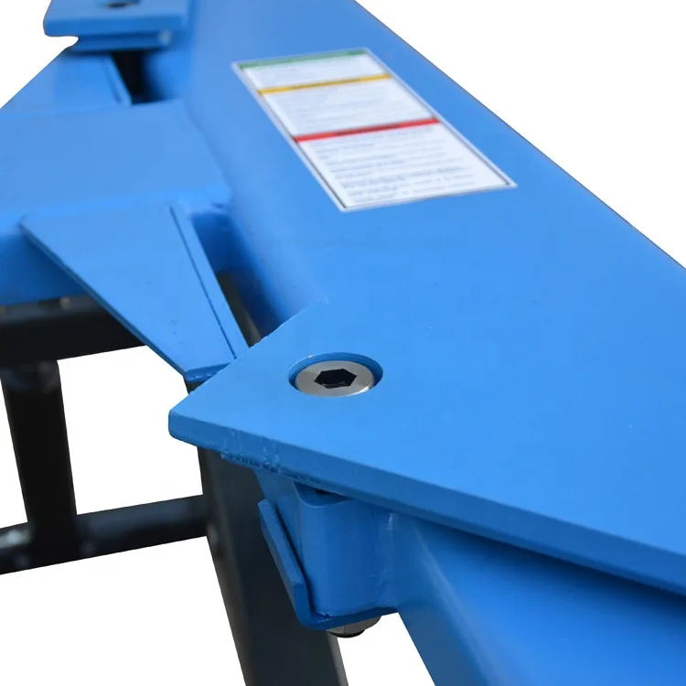 AA4C portable hydraulic scissor car lift vehicle ramp auto hoist 2700kg