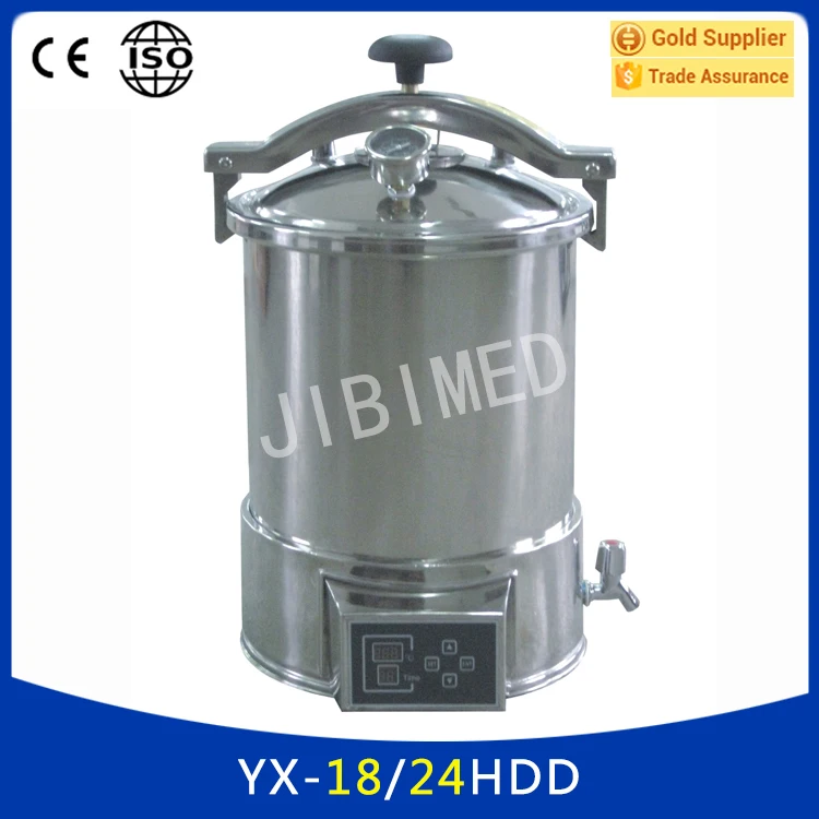 24 liter portable autoclave dental autoclave price small autoclave sterilizer 18 liter