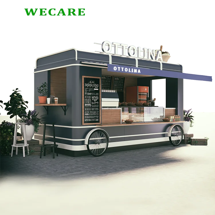  WECARE новый дизайн Заводская цена уличный магазин кофе киоск с