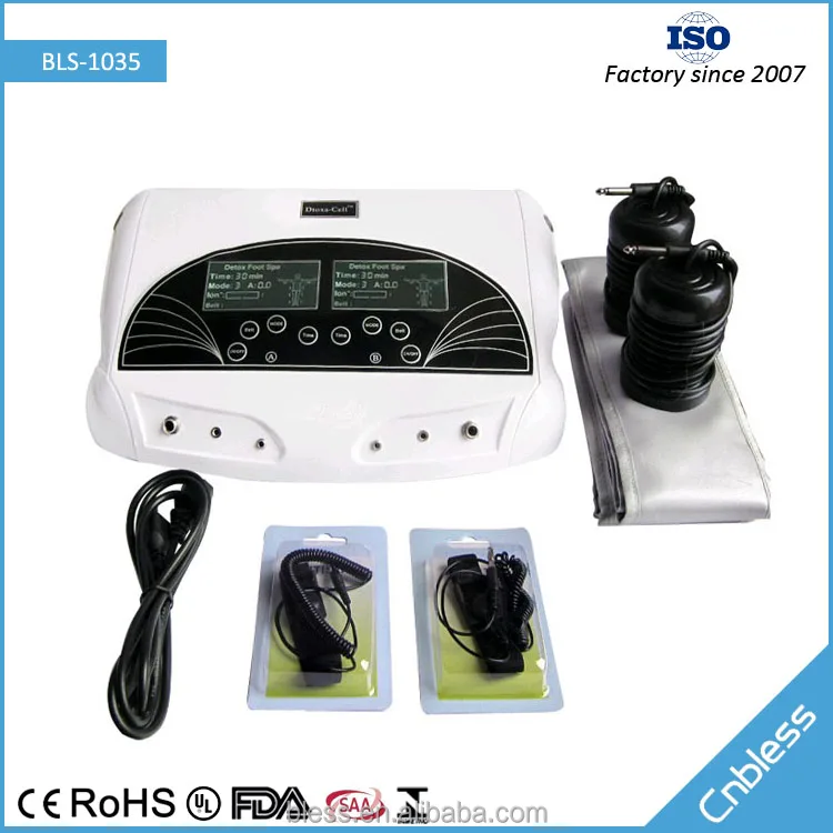 ion arrays for detox foot spa machine