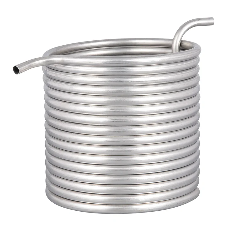 China manufacturer customized TP304/304L/316/316L stainless steel small coil tube