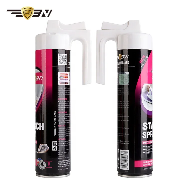 Highlighting Easy Iron Spray Starch for Apparel, Fresh Scent Laundry Starch Spray for Fabric Clothing