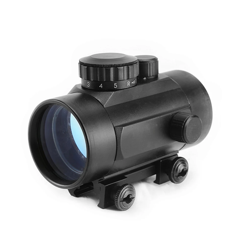 SPINA OPTICS 1X45 Red Green Dot Laser Sight Telescopic Reticle Reflex Scope Riflescope