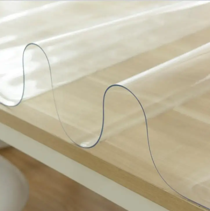 Cheap Clear Transparent Soft Flexible Plastic Pvc Table Cover