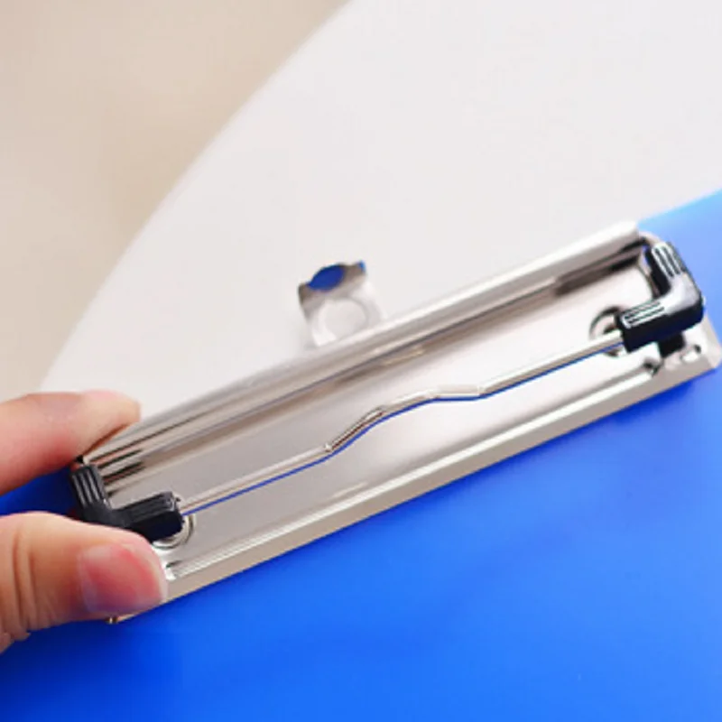 A4 Professional Clipboard With Stand Page Holder Use For Office And School Clip File