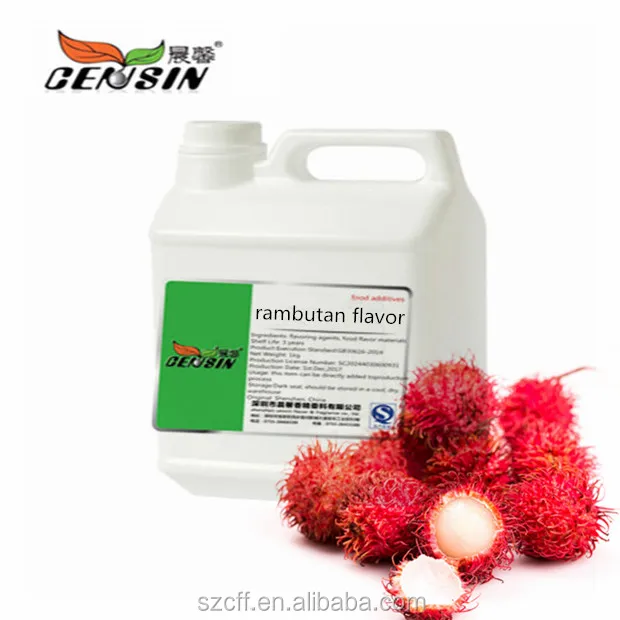 Food Flavors Concentrate Rambutan Flavor Liquid For Beverages