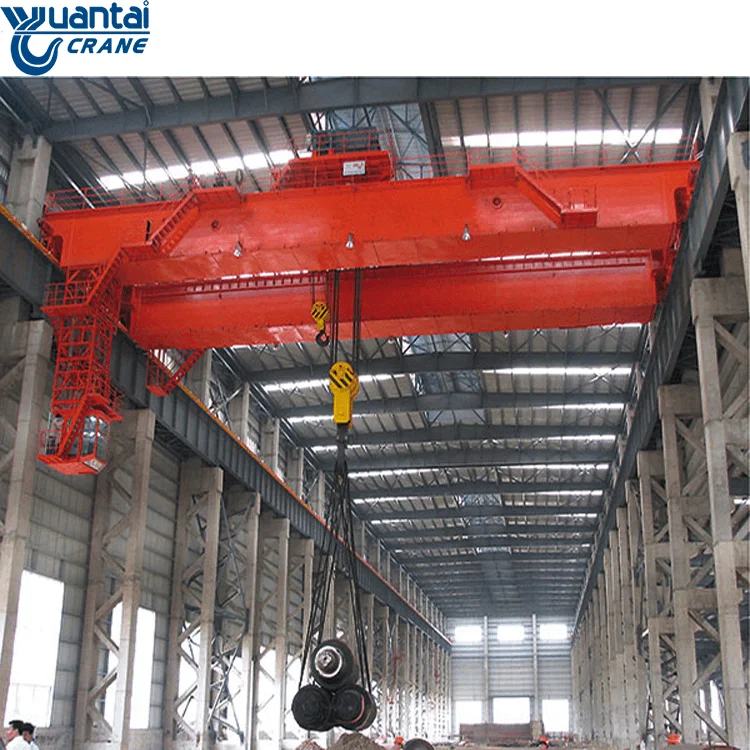 QB type10 ton 50 ton explosion-proof double girder overhead bridge crane from China for sale
