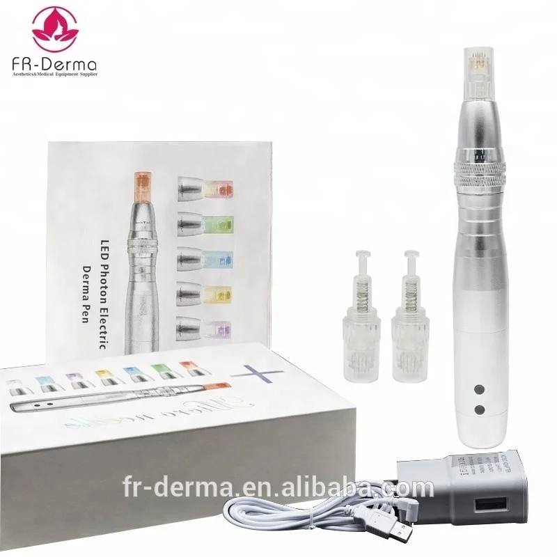 FR Заводская распродажа микроиглы Дерма 7 видов цветов светодиодное лечение фотонами кожный ручка