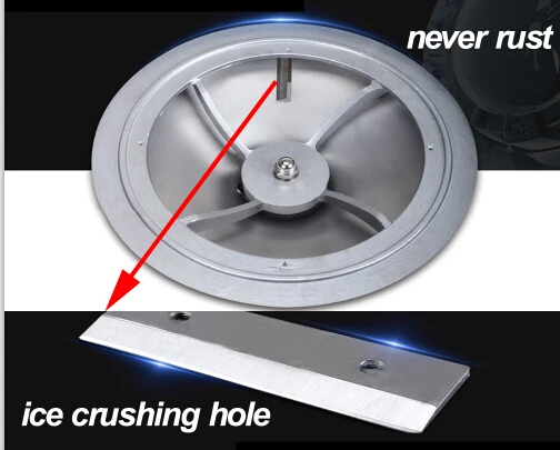 IC-A128  automatic ice cream maker machine/ice shaver