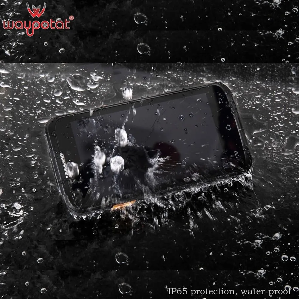 
Waypotat 2016 unlocked gps waterproof smartphone with barcode scanner i6300 