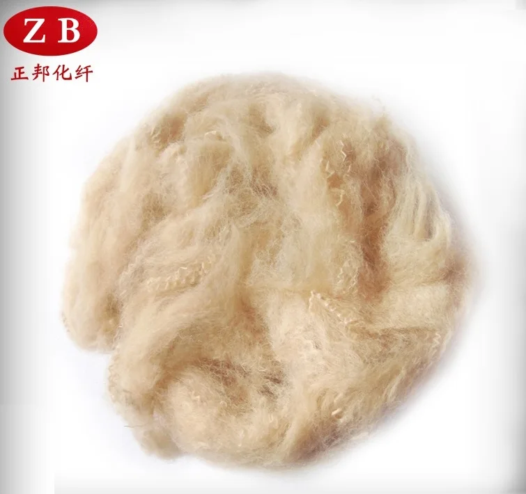 
wholesale polyester staple fiber for automotive nonwoven use 