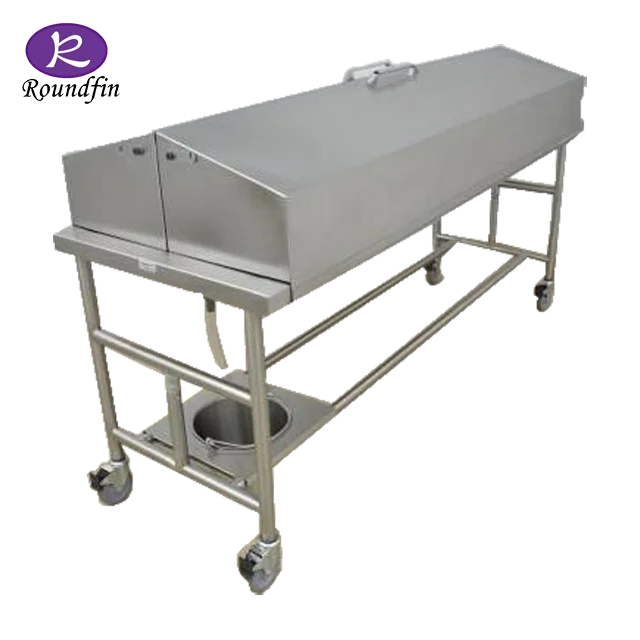 Funeral equipment mortuary trolley with cover funeral accessories
