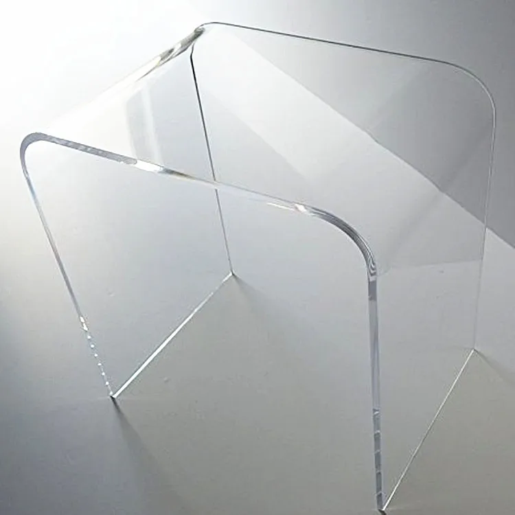 Professional Manufacturer China Wholesale Polished Console Table Clear Acrylic