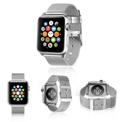 adjustable watch strap fashion charm stainless steel strap for smartwatch
