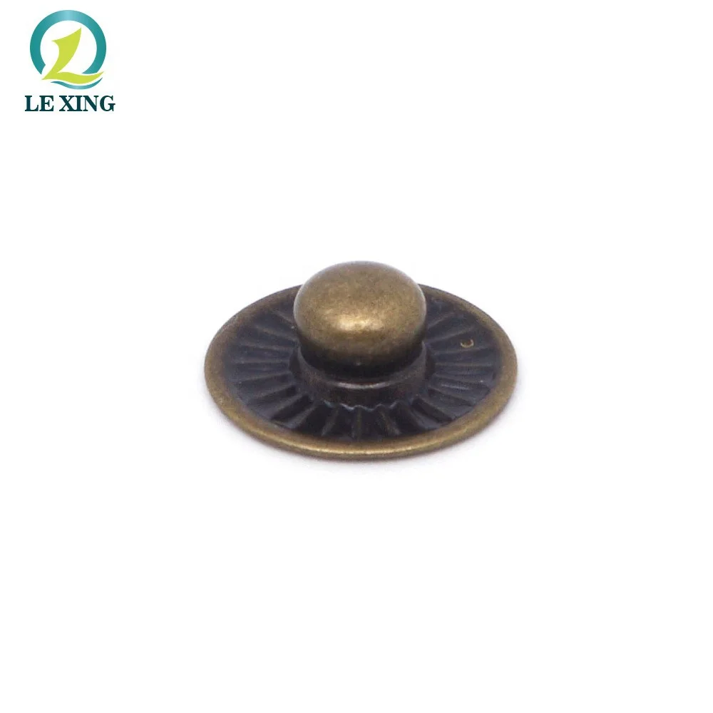 
Button double cap stainless steel rivet brass aluminum rivet 