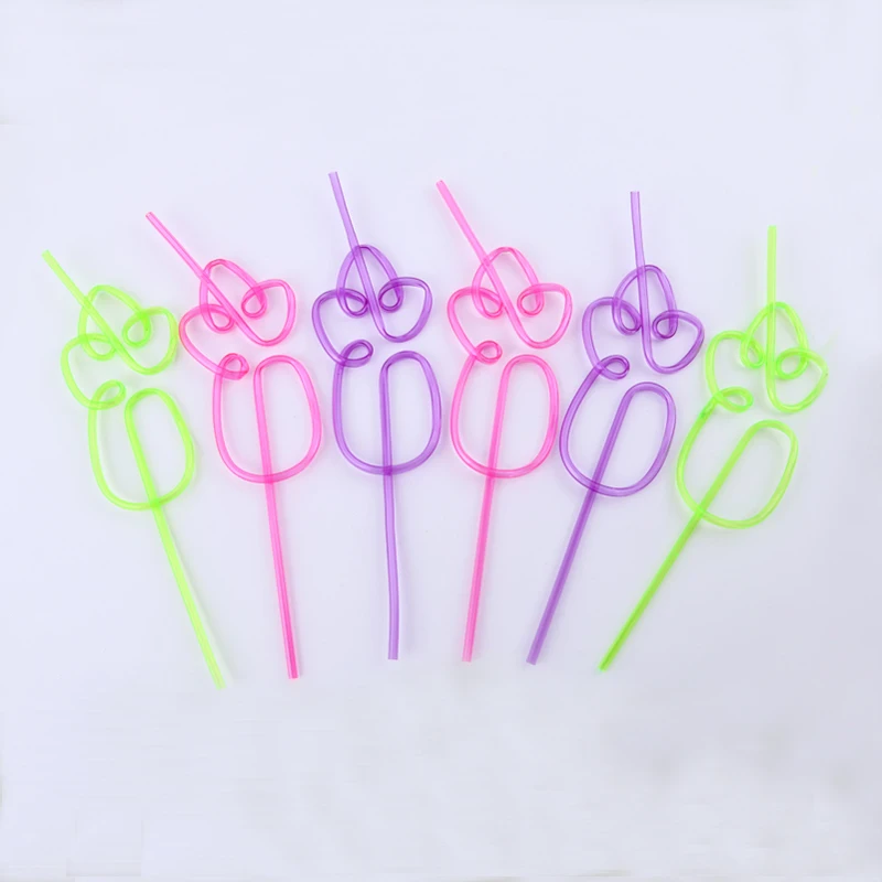 Plastic Straws Petg Amazon hot sells  Various shape drinking- straw Wholesale 260mm Plastic Straws Manufacturers Supply PETG Co