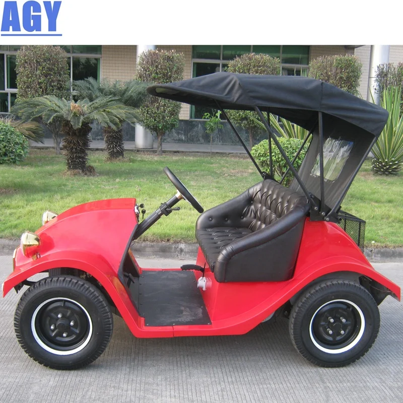 AGY CE certification electric classic sightseeing club car one person golf cart