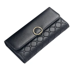 2019 wholesale ladies clutch large capacity pu leather woman wallet
