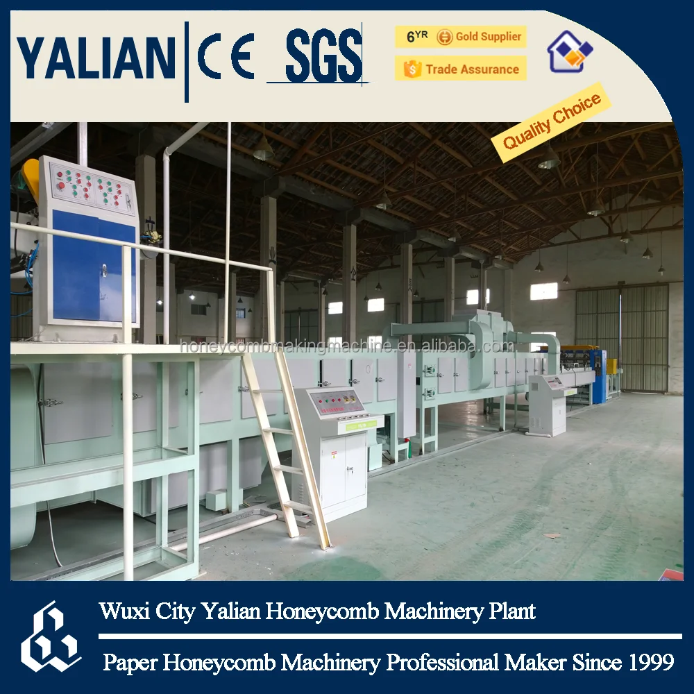 2017 Full Automatic Paper Honey comb Frames Board Making Machine
