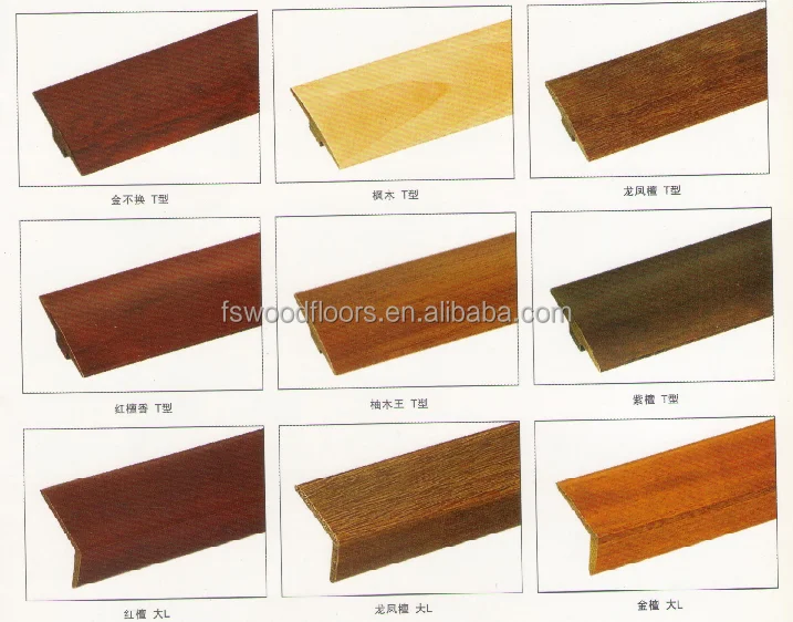 solid wood flooring accessories profile wood trim