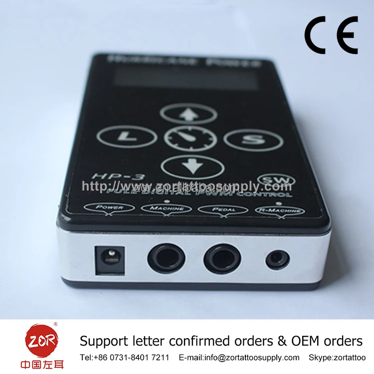 Wholesale Frequency 50/60HZ hurricane hp-3 makeup Tattoo Power Supply for tattoo kits
