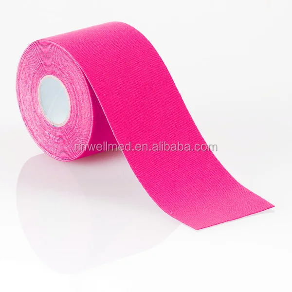colorful kinesiology tape