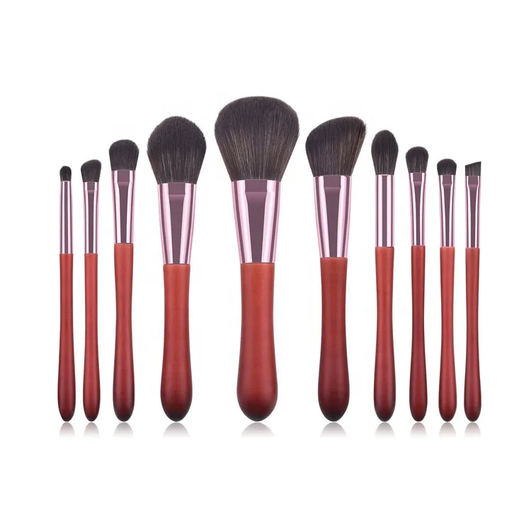 Newly hot sale beauty design elegant private label cosmetics cruelty free make up brushes