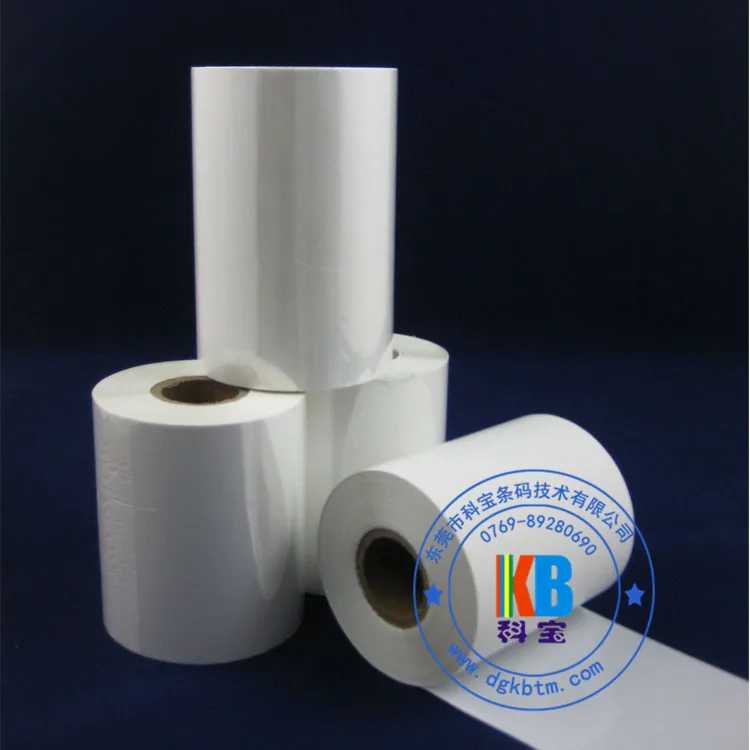 Printing Foil Ink ribbon White Resin Thermal transfer ribbon for Zebra Printer 110*300