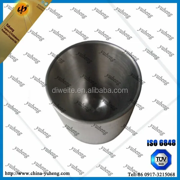 Purity 99.95% tungsten pot   crucible