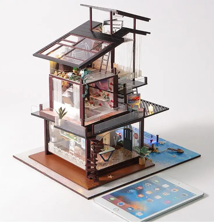 Romantic Europe Children pretend furniture diy mold dollhouse TYD2285