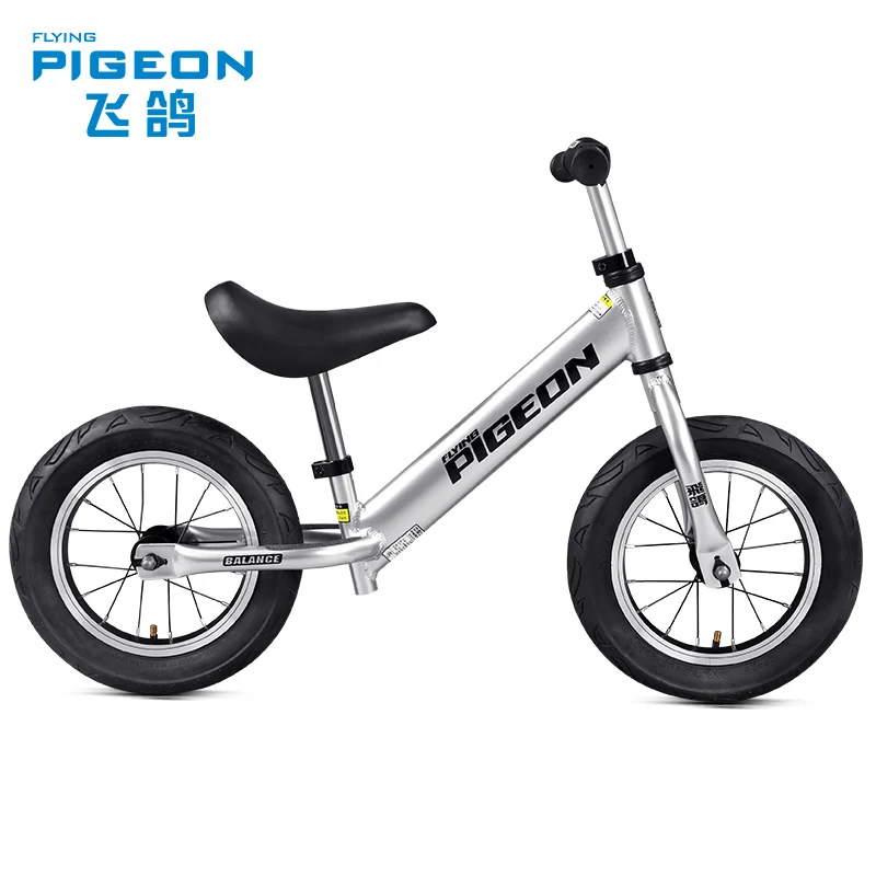 Flying Pigeon 12 inch High Carbon Steel Baby Push Ride on Car Toy Sports Bicycle Cycling Kid Balancing Bike