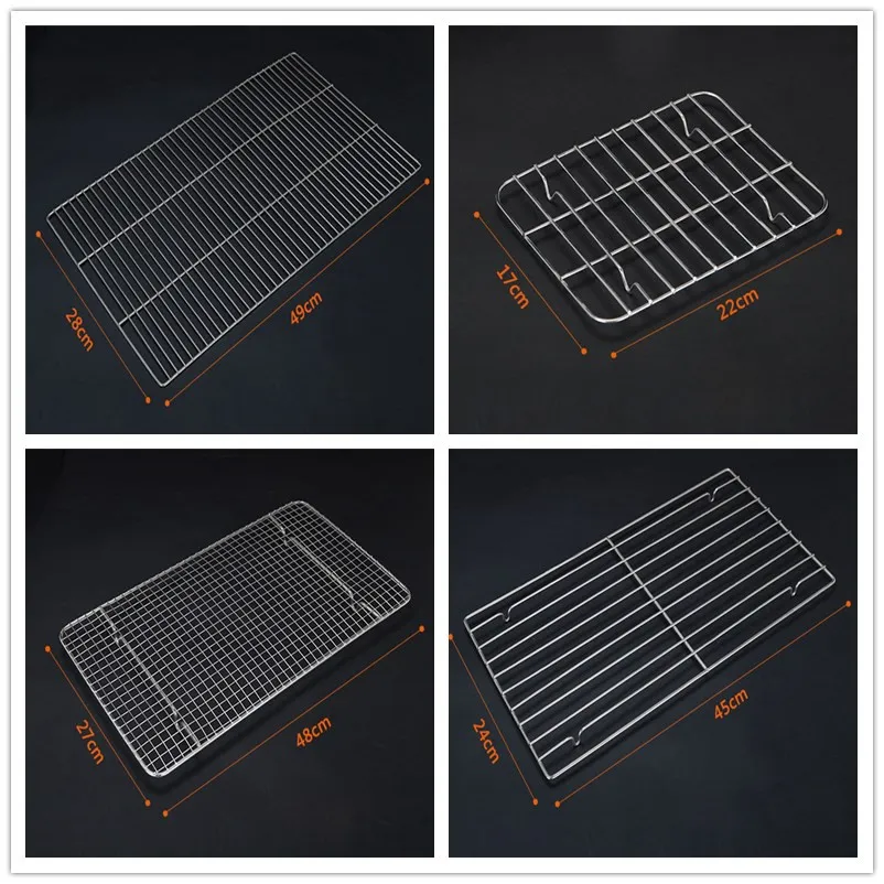 Custom stainless steel barbecue grill rack