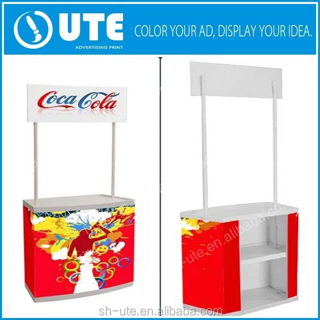 Plastic PVC promotion table,PP promotion counter,ABS promotion desk