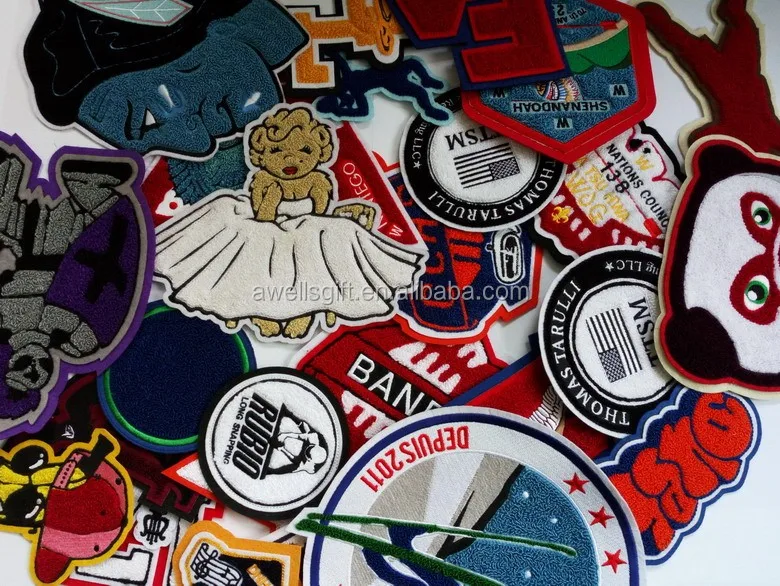 CHENILLE PATCH LETTERS ( R ) FOR  LETTERMAN JACKET