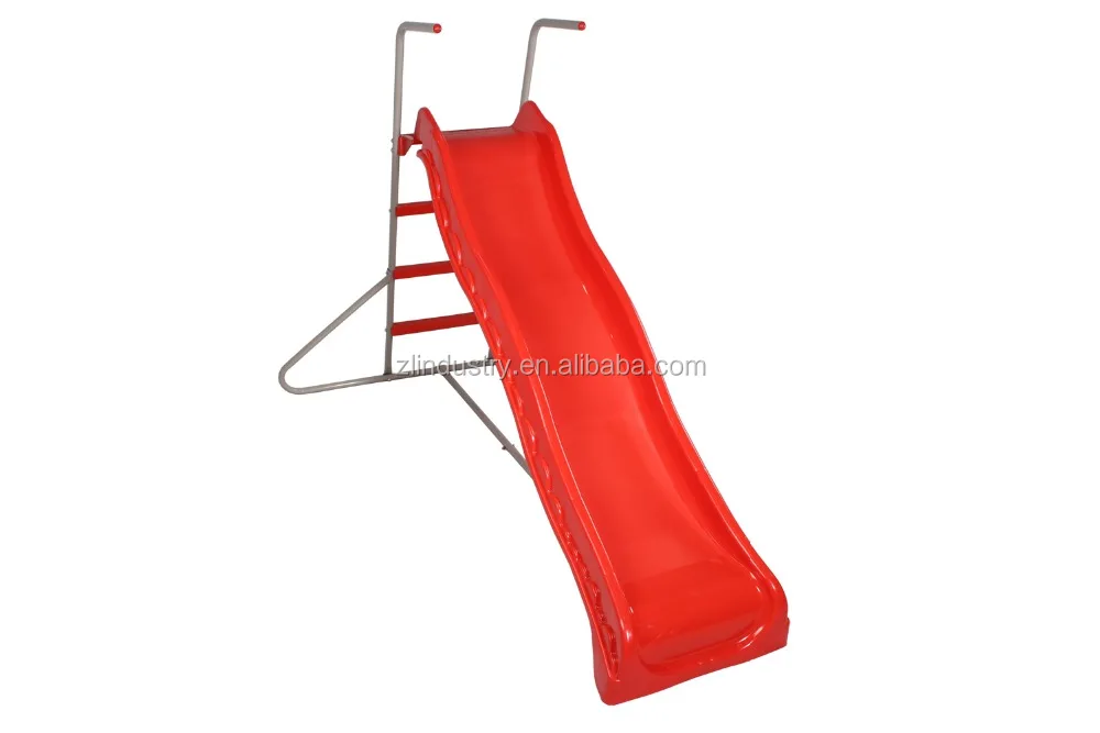 New Product PP material large 180cm long plastic slide for indoor outdoor with stairs