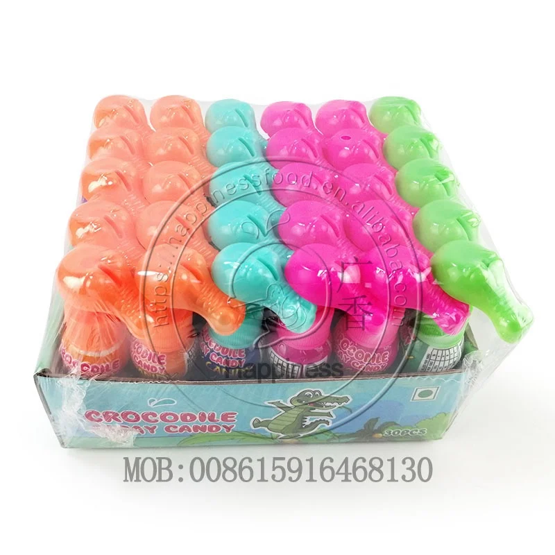 Crocodile head sour spray liquid candy sweets