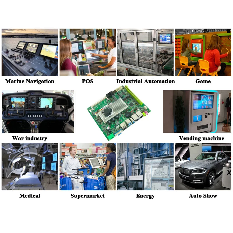 Industrial Motherboard support 4GB/8GB/16GB RAM Maximum RAM intel core i3 i5 i7 CPU Desktop Motherboard
