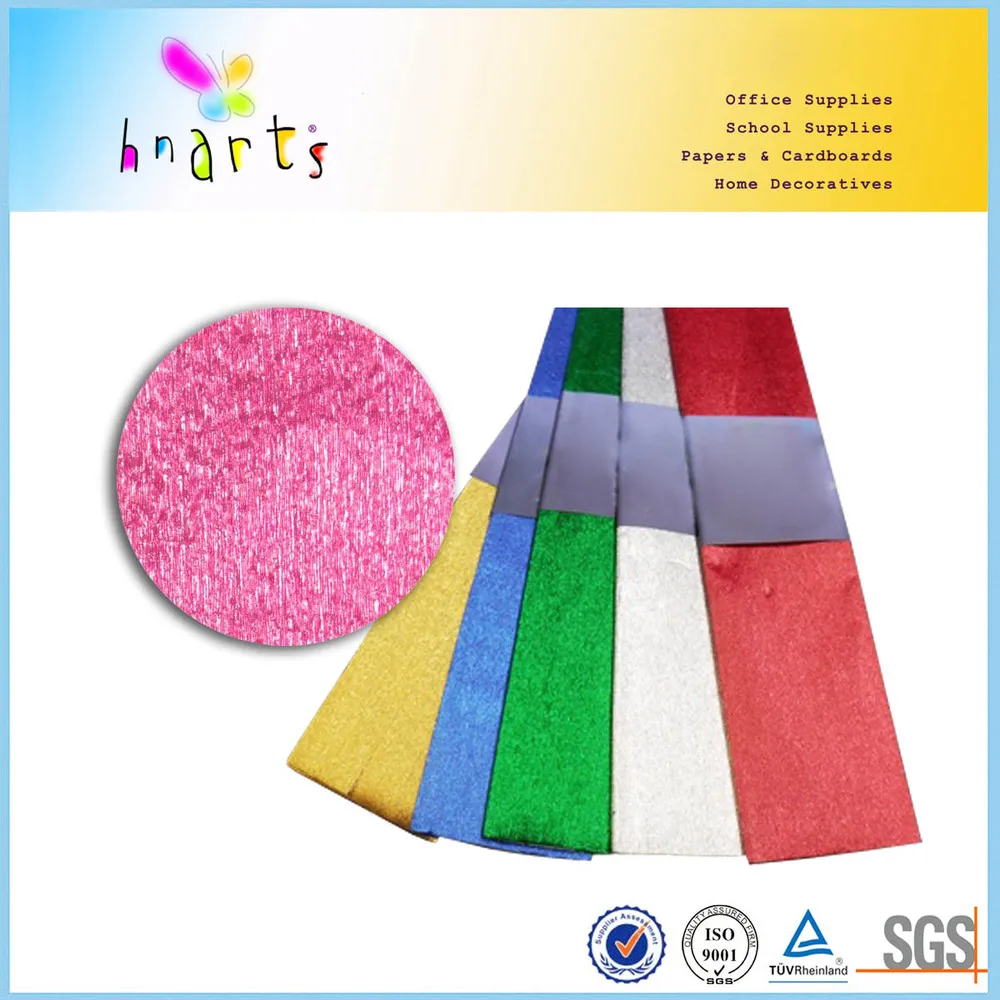 металлические креп производитель бумаги