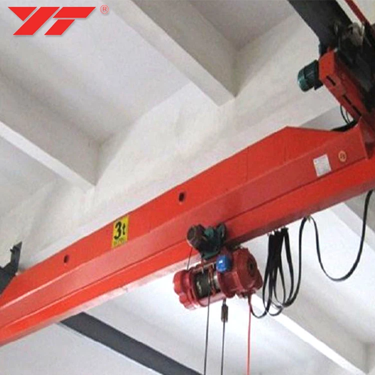 hand operated single girder 2 tons 3 ton capacity suspension overhead crane kit with hoist