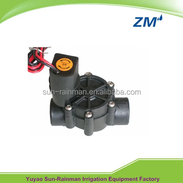 Пластиковый электромагнитный клапан для воды 220 В