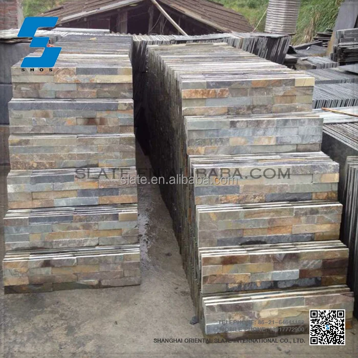 
Natural culture stone pillars tiles 