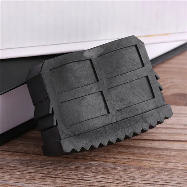 
2Pcs/Pair Rubber Non Slip Replacement Step Ladder Feet Foot Mat Cushion Sole Black 