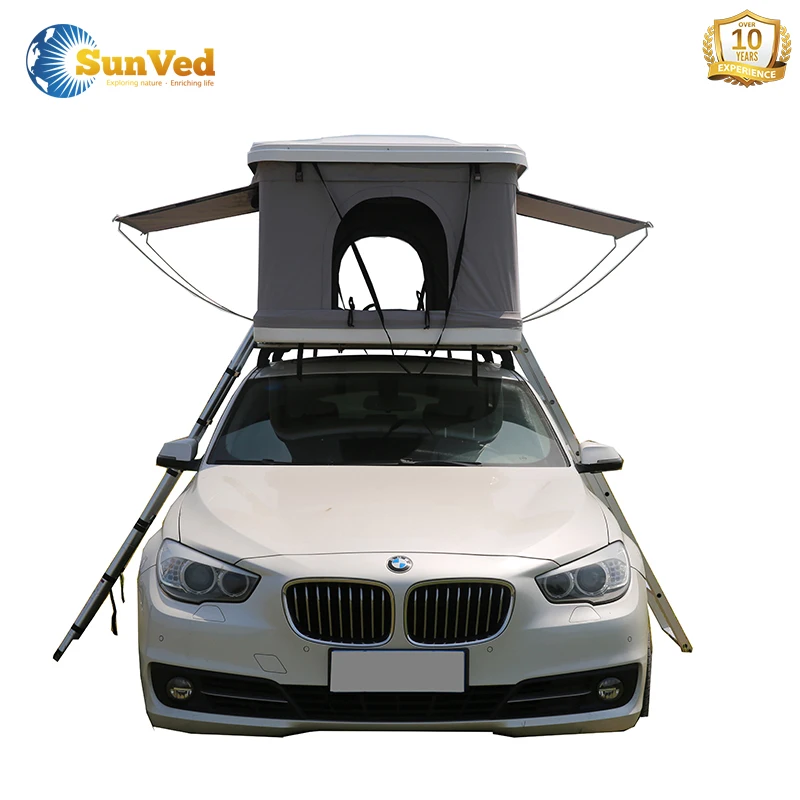 
Портативная палатка для кемпинга с твердым корпусом на крыше Портативная палатка для кемпинга