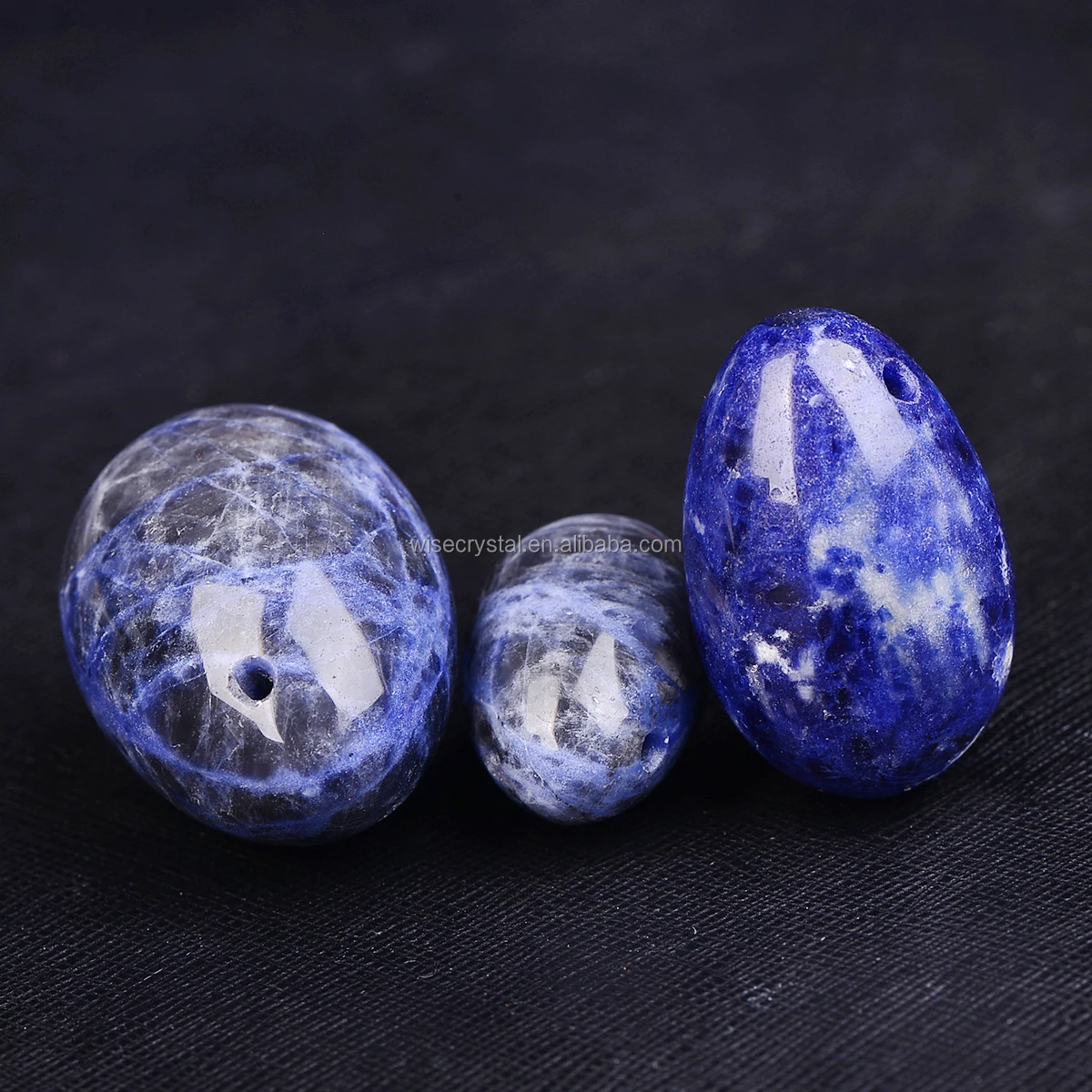 Oval Shape Rock healing lapis lazuli crystal yoni egg Semi-Precious Stones