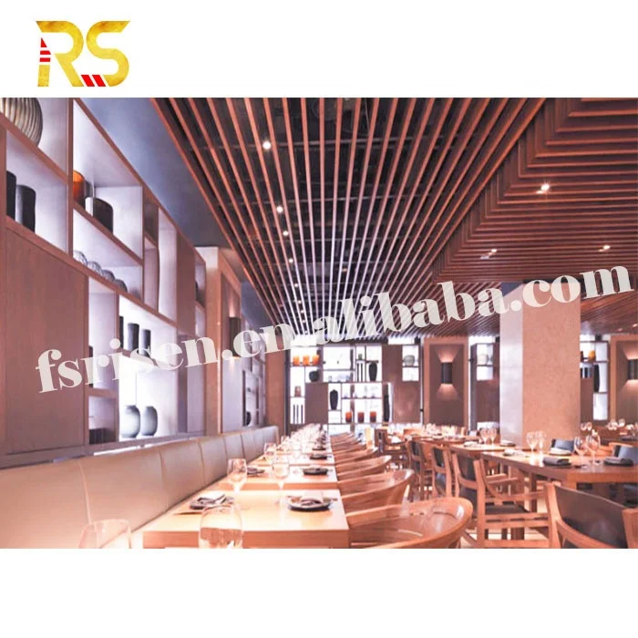 Foshan commercial modern suspended ceiling board decorative aluminum ceiling tile for corridor