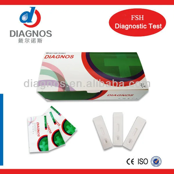 
Pathological Analysis Equipments menopause rapid diagnostic test kit FSH one step Menopause test kit 