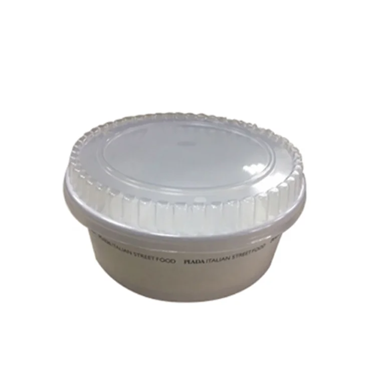 Fashionable take away new style salad paper bowl